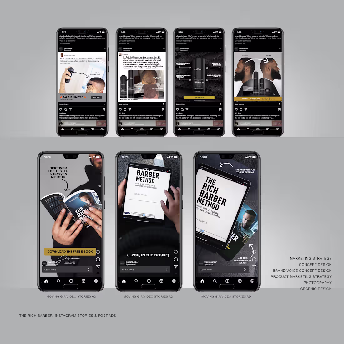 Cover image for Marketing (Print, Digital & Social - Various Clients)