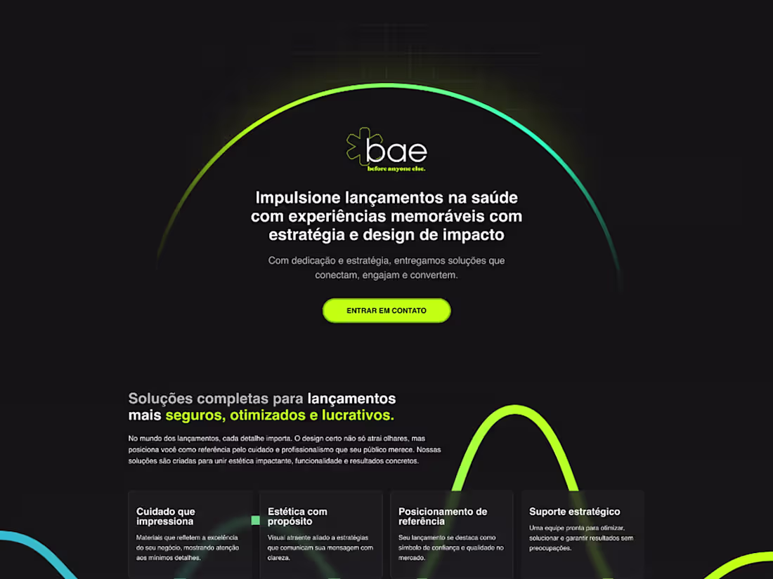 Cover image for Ui Design for an Agency