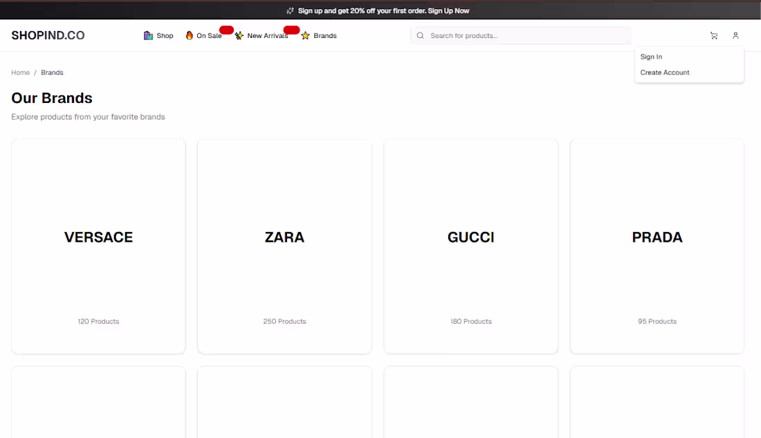 Cover image for SHOPIND.CO (http://shopind.vercel.app) is a modern,