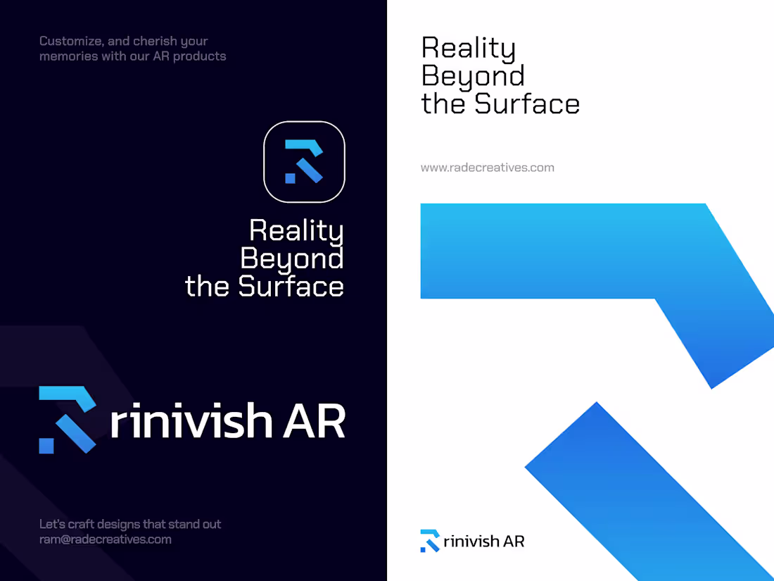 Cover image for Rinivish AR Brand Identity 