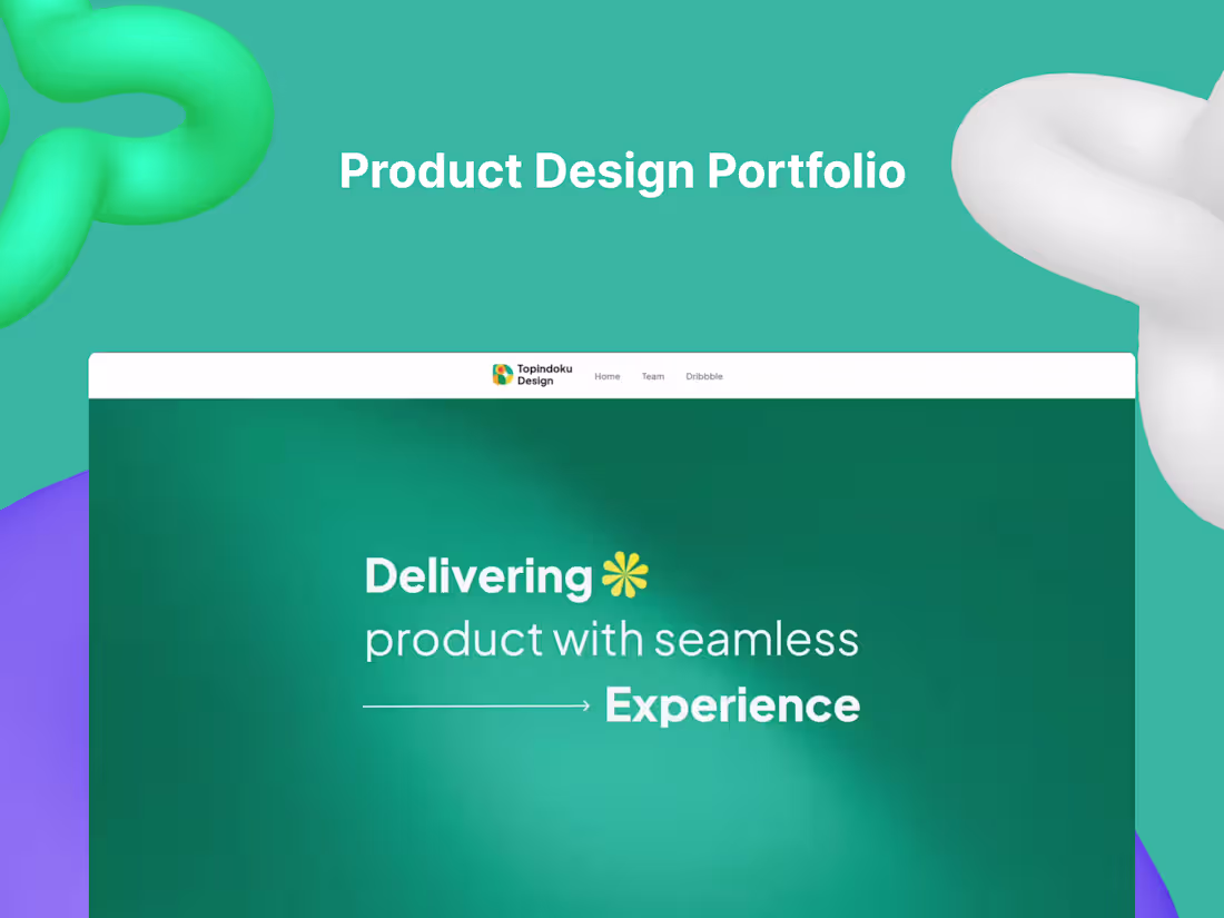 Cover image for Web Portfolio Produk Design