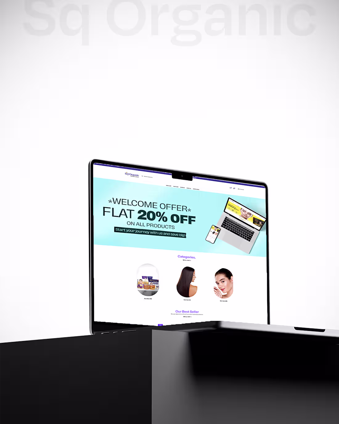 Cover image for E Commerce Web Design l MS Cosmetics