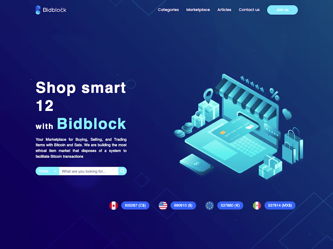 Cover image for Bidblock Example