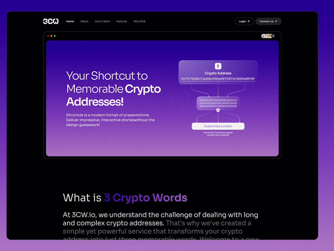 Cover image for Designing 3CW || A Simpler Way to Share Crypto