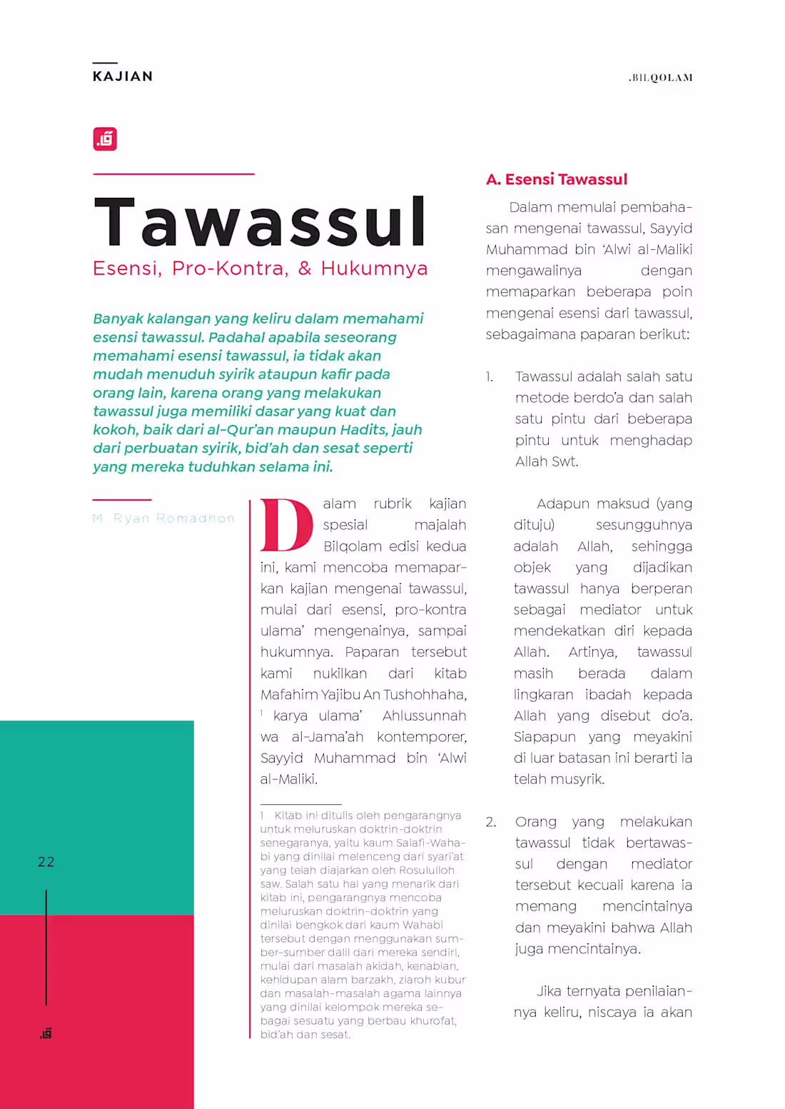 Cover image for Islamic Mini Magazine Layuot