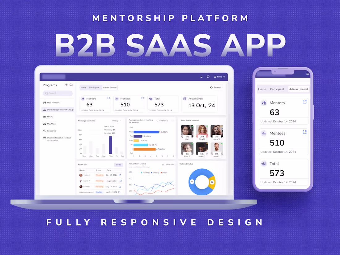 Cover image for B2B SaaS App Dashboard Revamp 