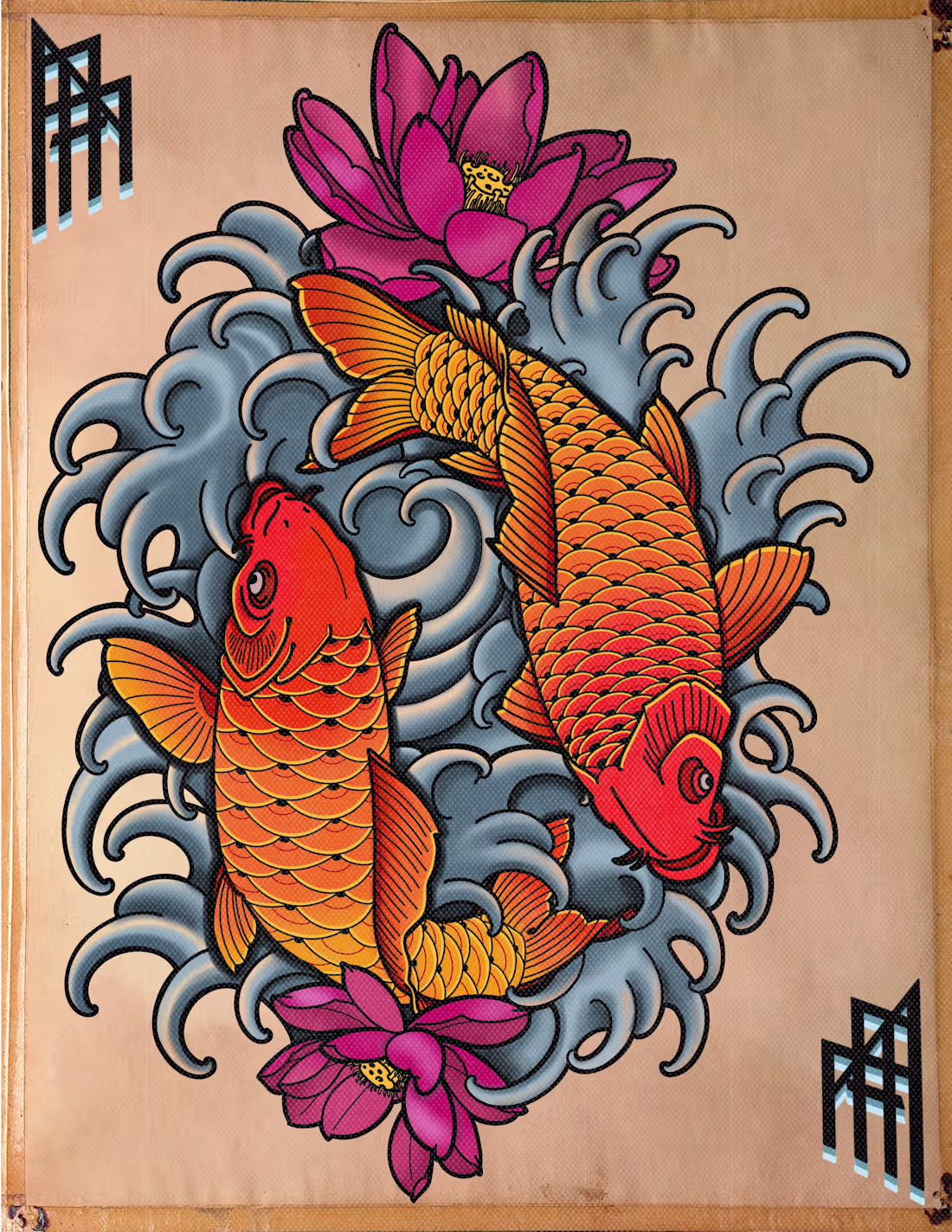 Cover image for Legend says two koi were