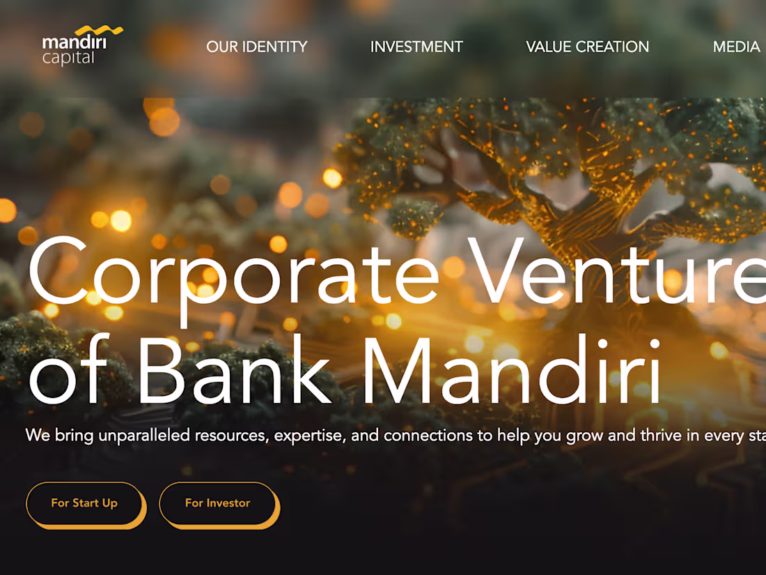 Cover image for Mandiri Capital Indonesia Website