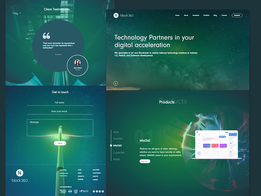 Cover image for Responsive Web UI/UX (Blockchain based