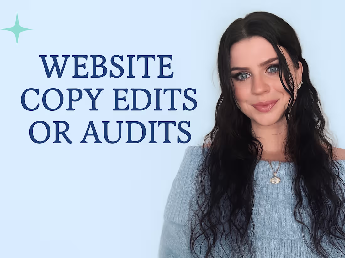 Cover image for Website Copy/Product Descriptions