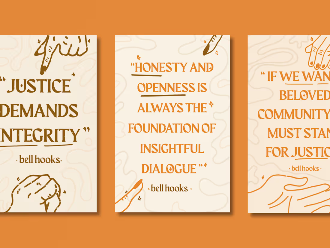 Cover image for bell hooks