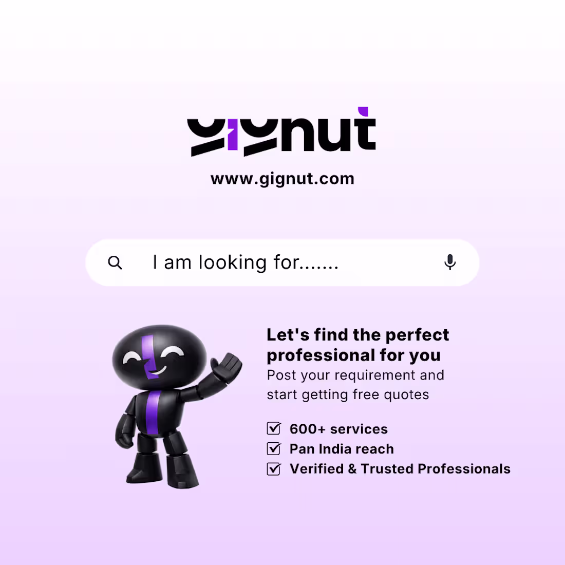 Cover image for Gignut.com (https://Gignut.com) - SaaS Platform