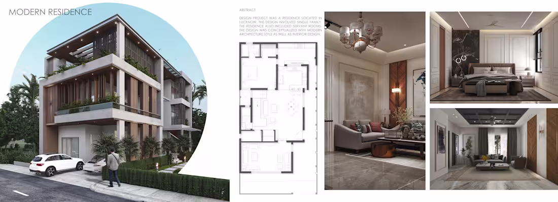 Cover image for Agrawal Residence | Tropical Style