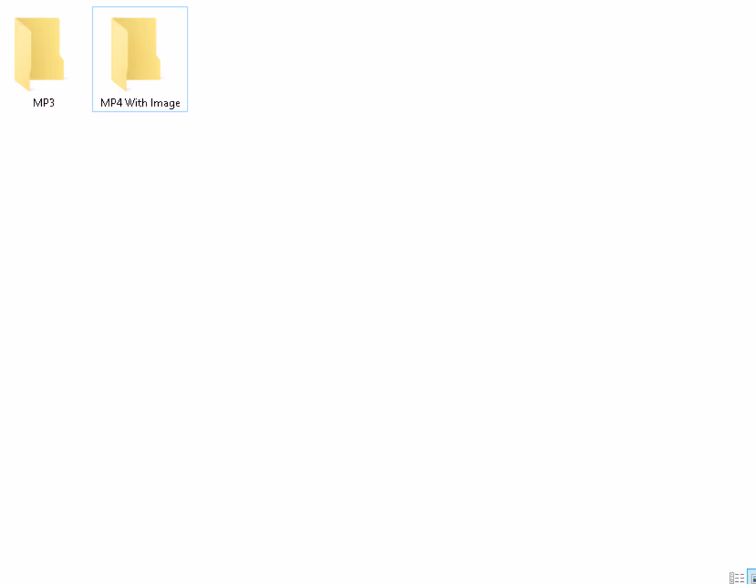Cover image for Converted MP3 To MP4 With