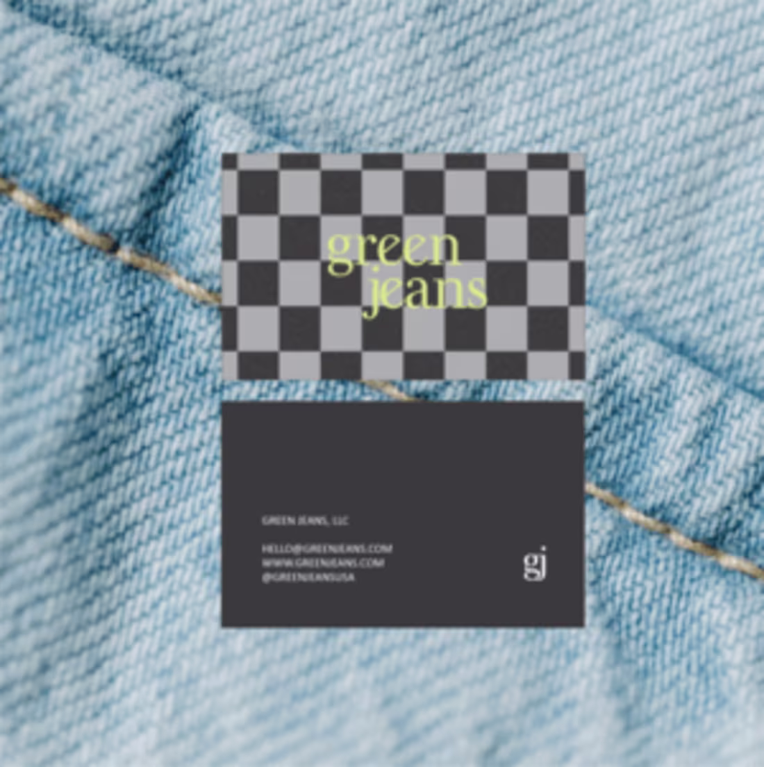 Cover image for Green Jeans - Sustainable Denim Brand Identity
