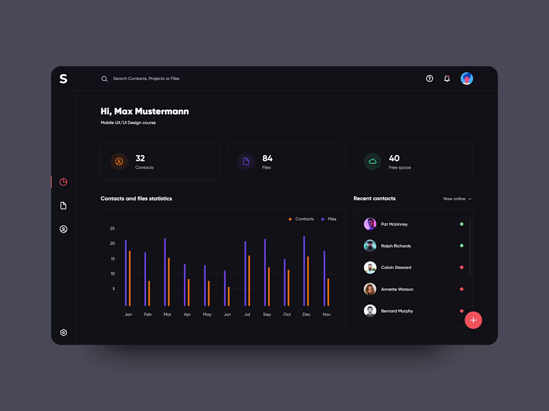 Cover image for Dashboard Storage Design