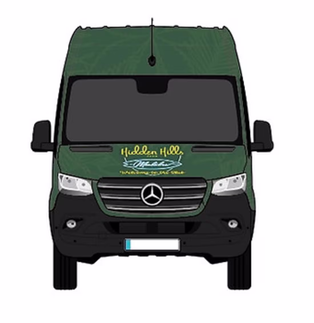 Cover image for Hidden Hills Club x Malibu Surfboards - Sprinter Van Wrap Design