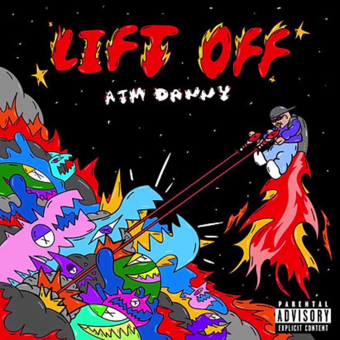 Cover image for ATM Danny – Lift Off Album Artwork & Promotional Design