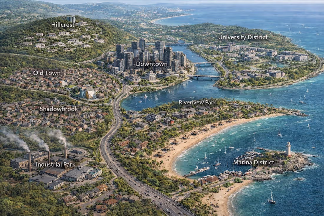 Cover image for A city I built using