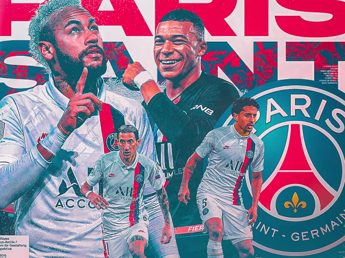 Cover image for Flyer Design of Neymar & PSG