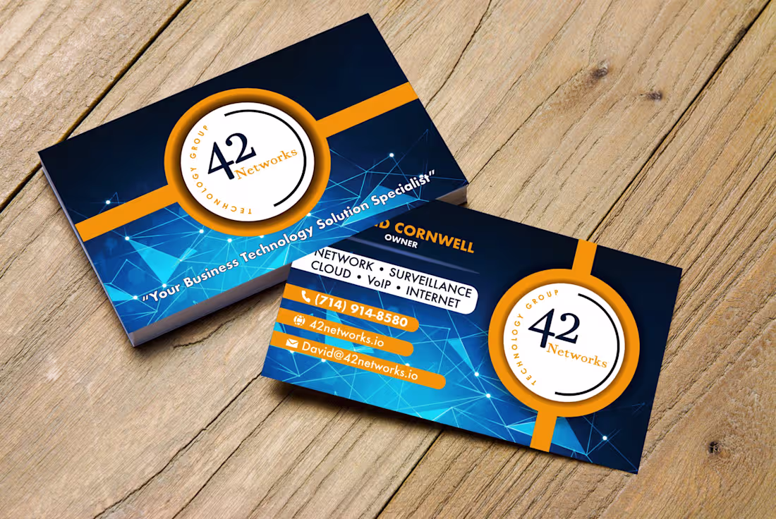 Cover image for Custom 2 Sided Business Card