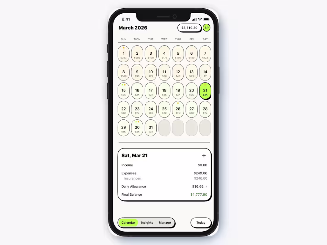 Cover image for Spency — Cash Flow Forecasting App