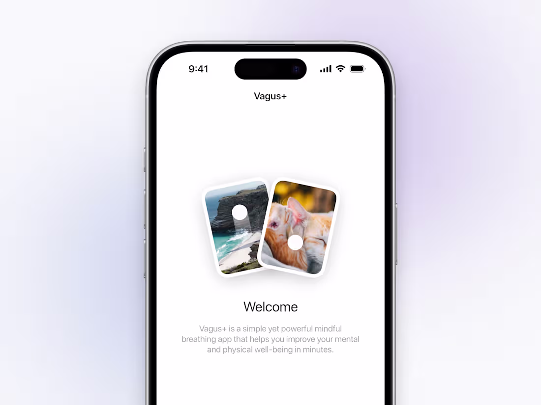 Cover image for Welcome screen. ✨
