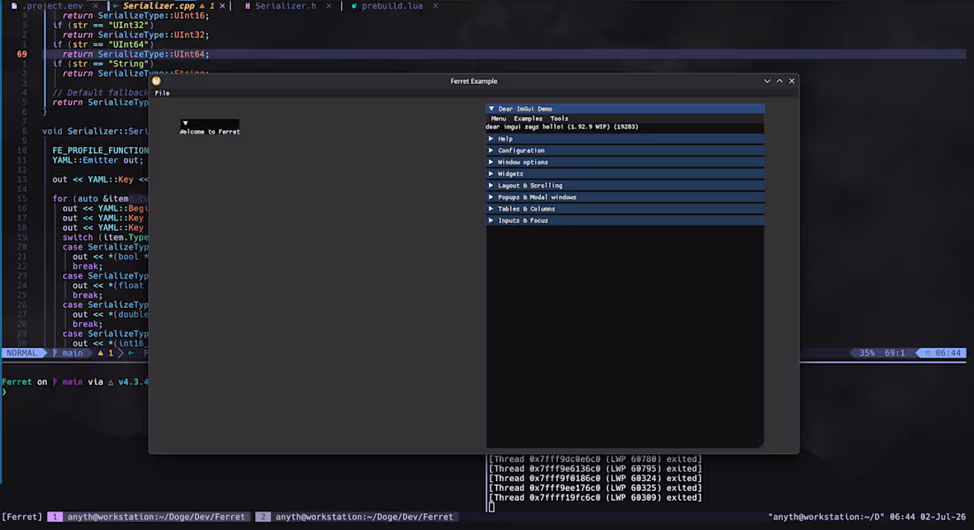 Cover image for An application framework utilized for