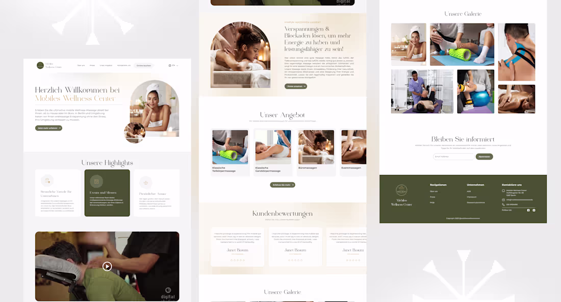 Cover image for Website Redesign for Mobiles Wellness Center