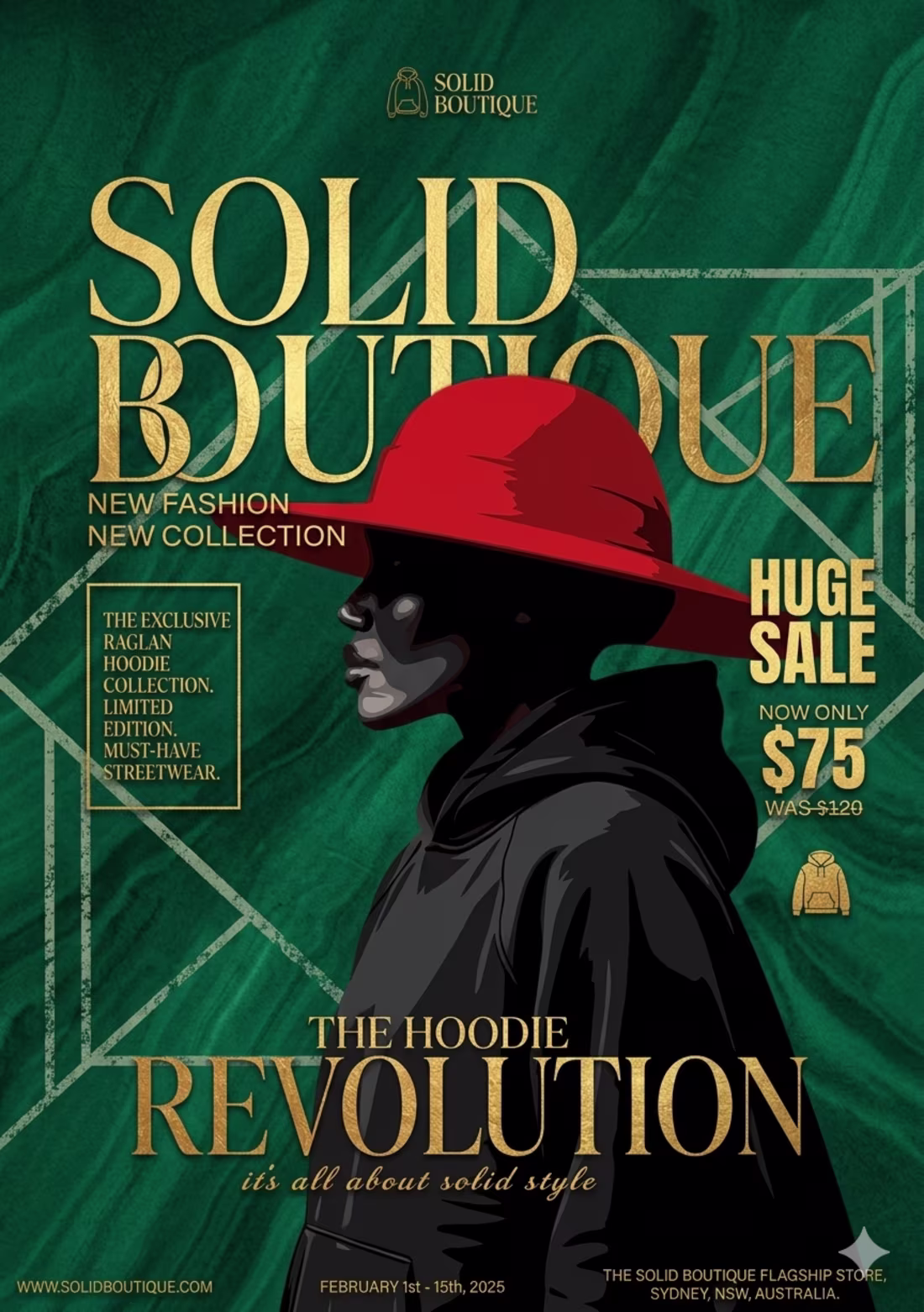 Cover image for ✨️Luxury fashion poster design crafted