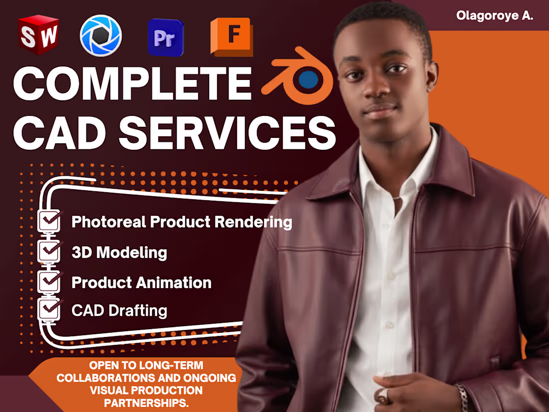 Cover image for Complete CAD Services — Cutting Files, Models & Drawings
