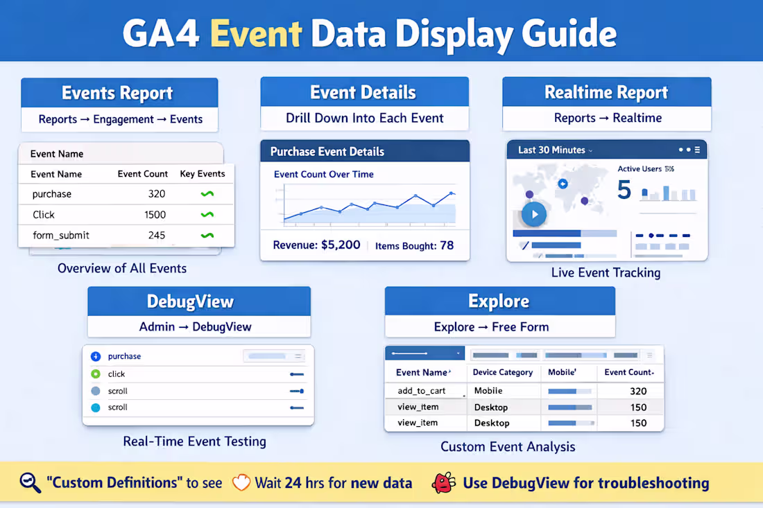 Cover image for Google Analytics 4 Data Display