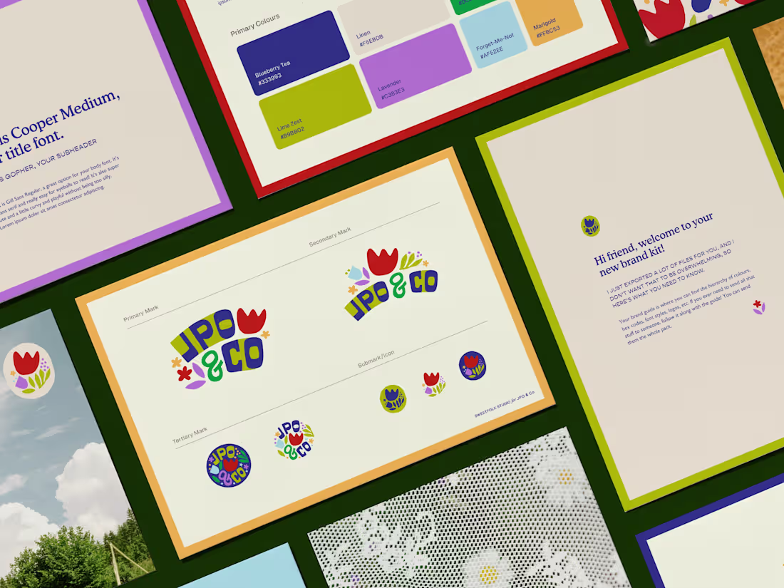 Cover image for JPO & Co. Brand Design & System