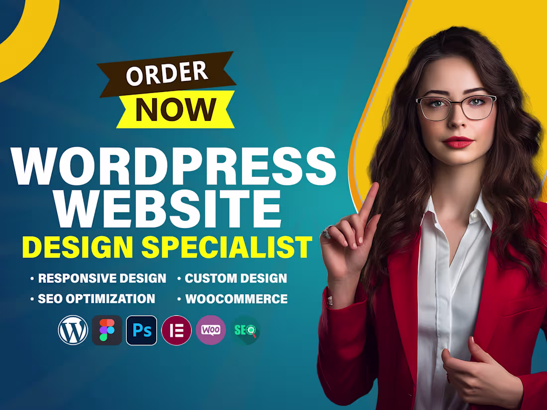 Cover image for You will get a Responsive Wordpress Website or Custom Website