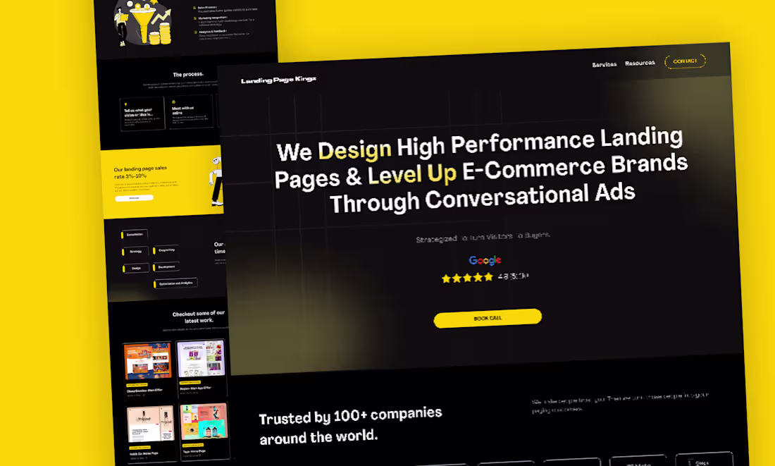 Cover image for #LANDINGPAGE design for LPK