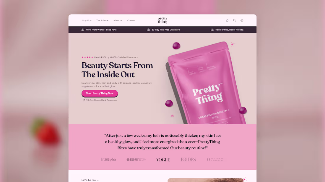 Cover image for Pretty Thing LP Design with Studio Hiraya