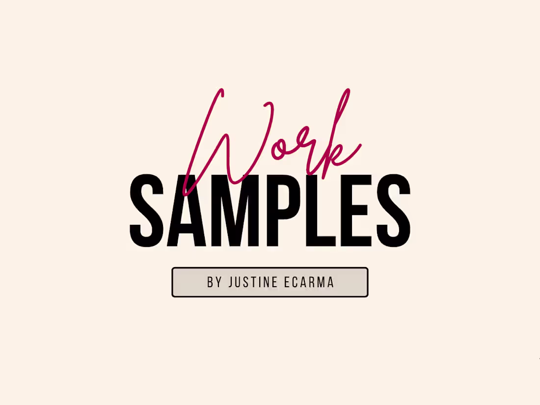 Cover image for Social Media Copy Samples