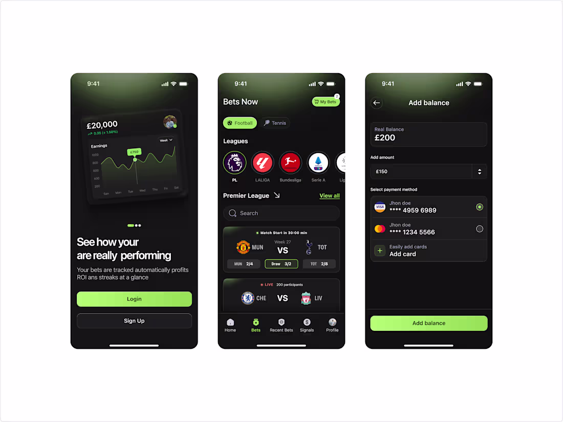 Cover image for Exquisite UI/UX Design for Sports Fantasy Platform Project