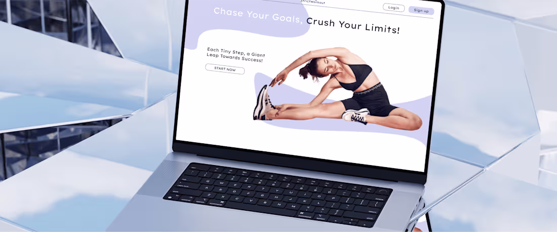 Cover image for Workout Website Design