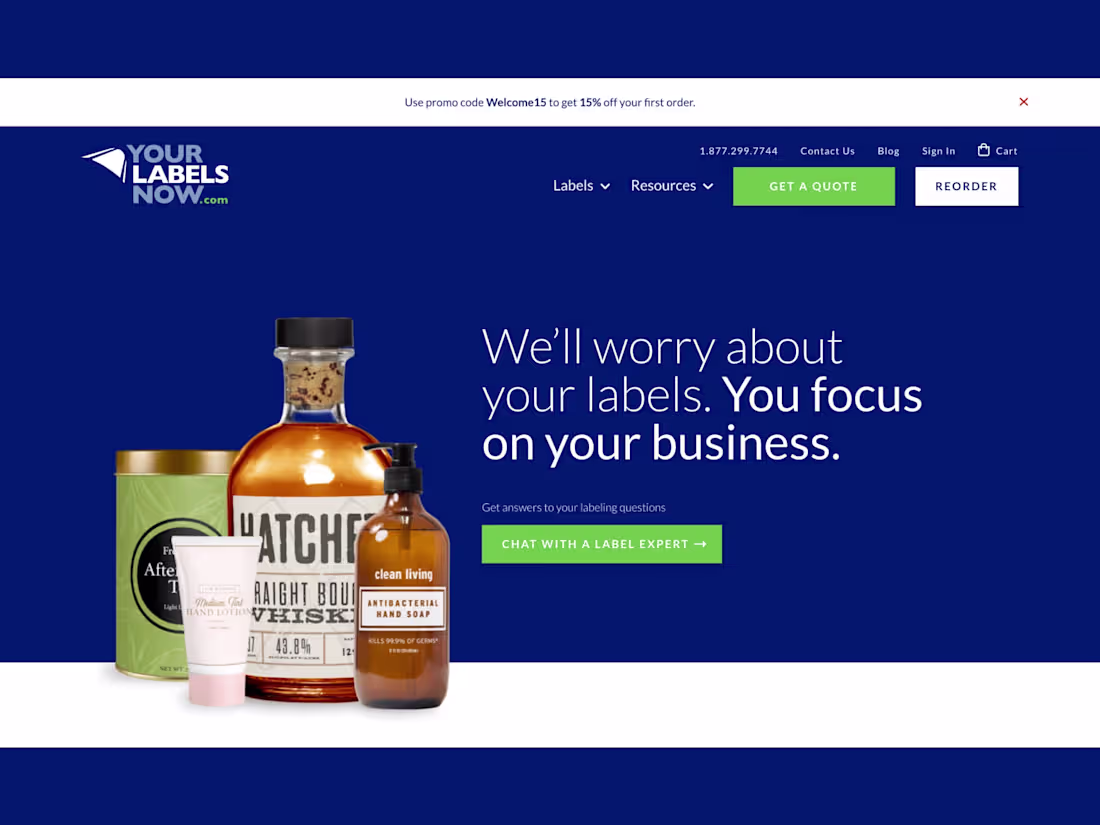 Cover image for YourLabelsNow