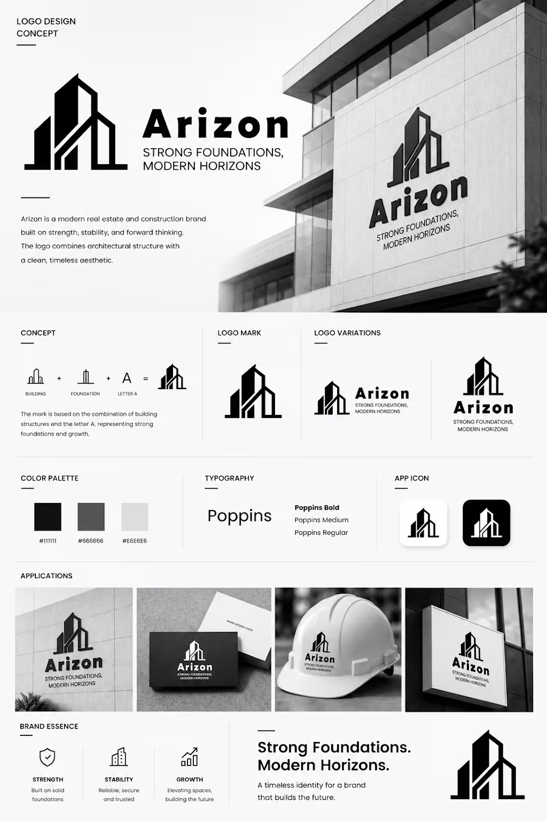 Cover image for Arizon — Logo Design &