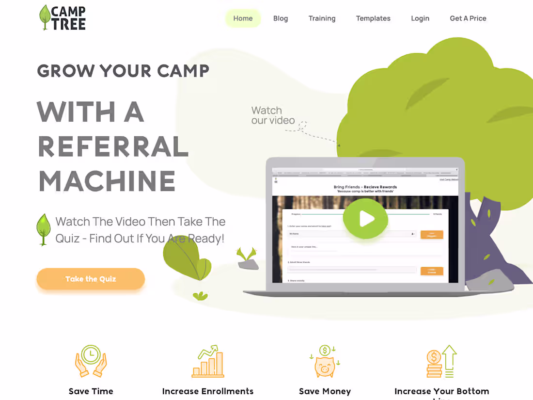 Cover image for Camp Tree – Get More Campers – Increase Enrollments