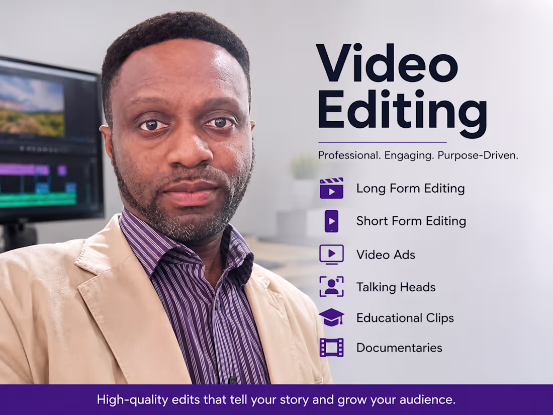 Cover image for Video Editing