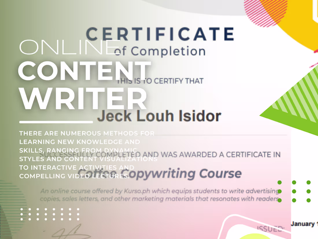 Cover image for Content Writer