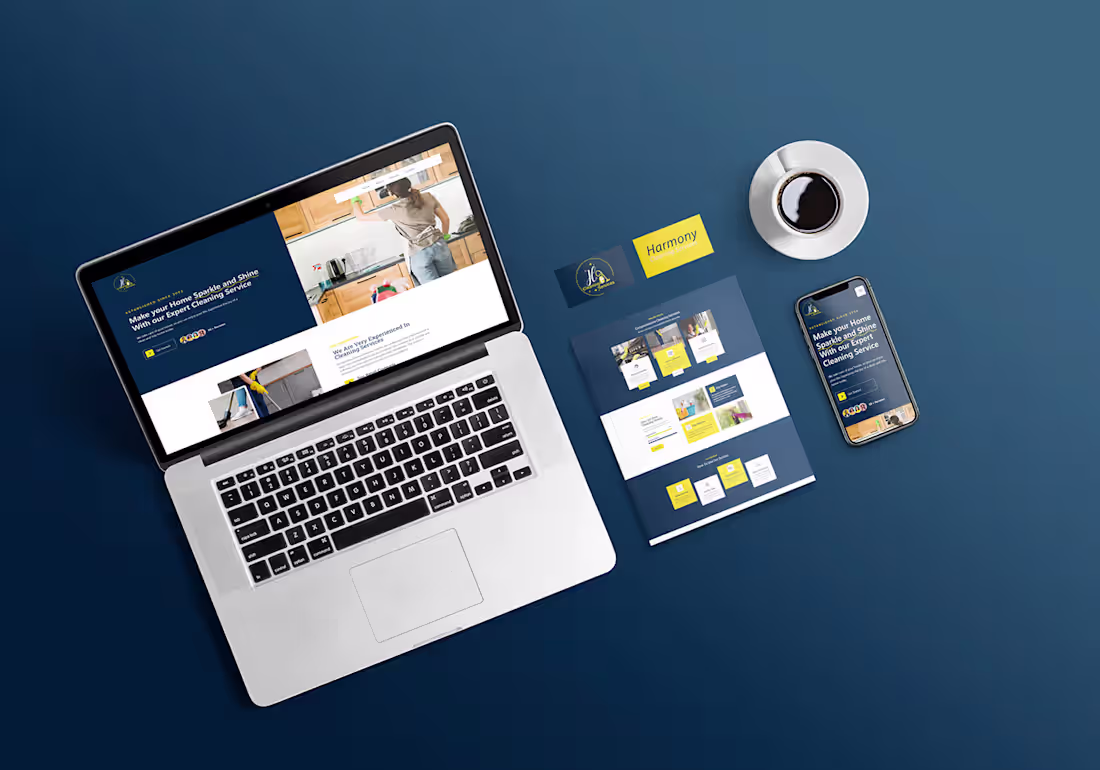 Cover image for Elementor Home Cleaning Service Website