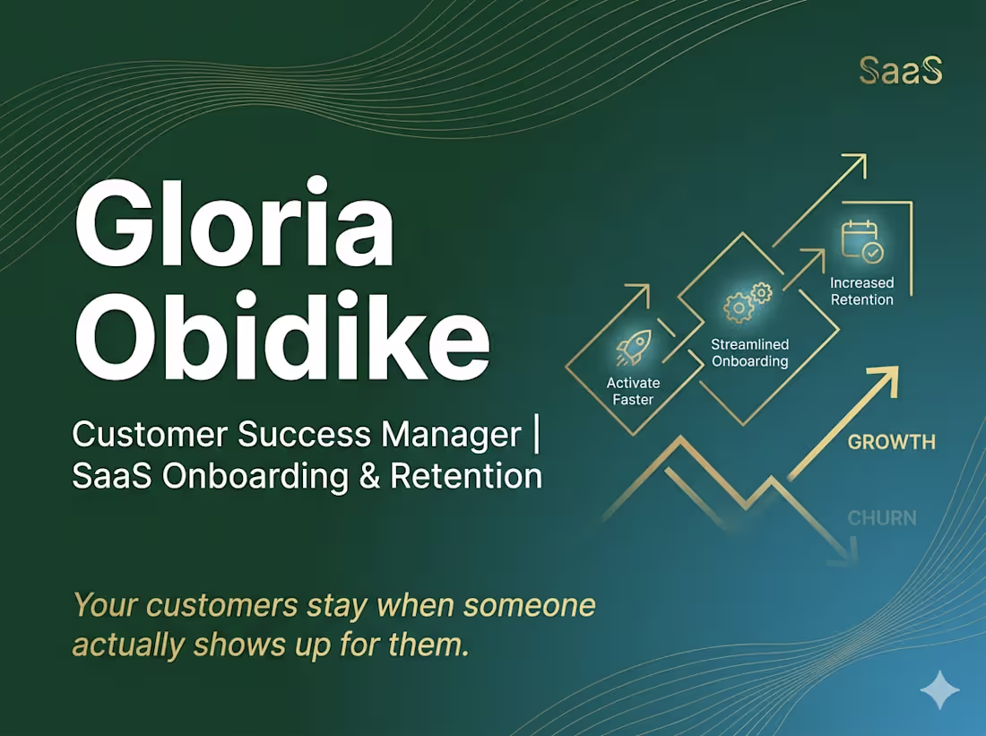 Cover image for Customer Success & SaaS Onboarding — Retain More, Churn Less
