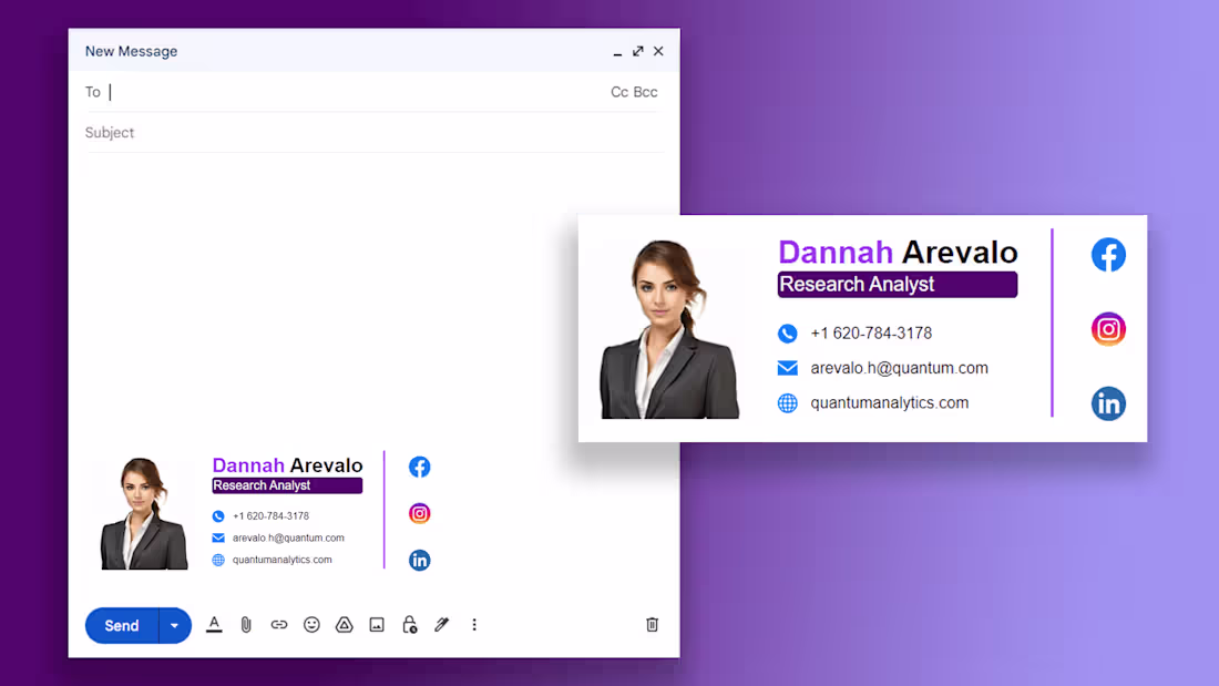Cover image for Email Signature Design and Implementation