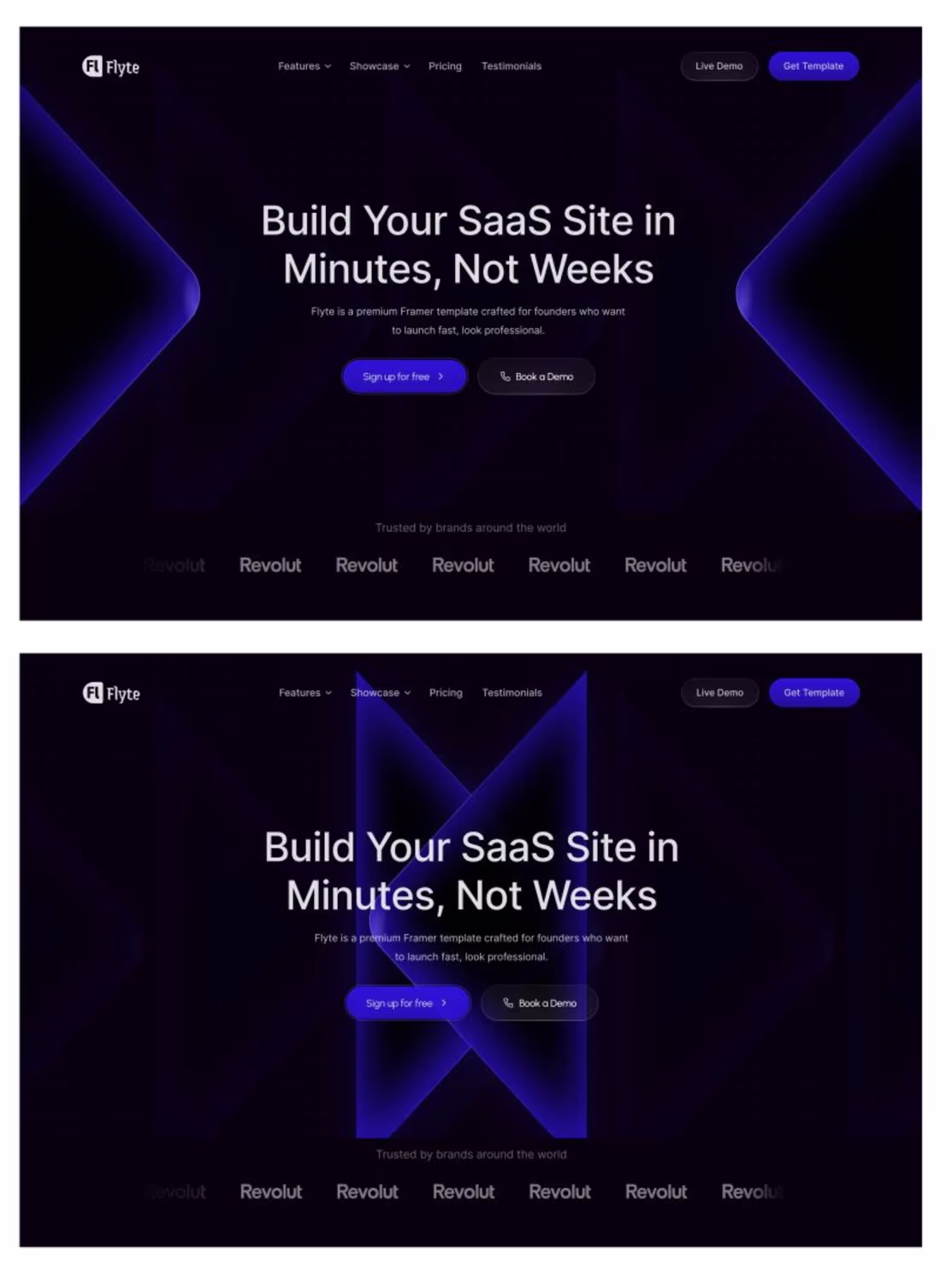 Cover image for Flyte — Premium Framer Template for Founders
