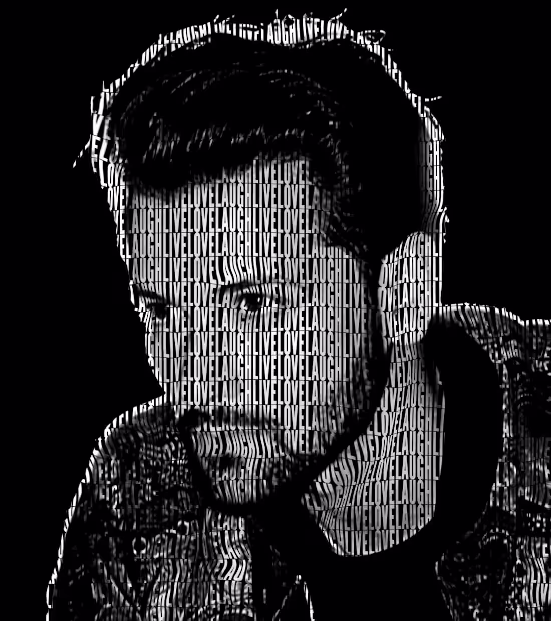 Cover image for TEXT PORTRAIT FORR YOUR SOCIAL