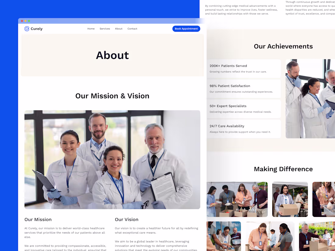 Cover image for People visit healthcare websites for